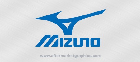 Mizuno Shoes Decal